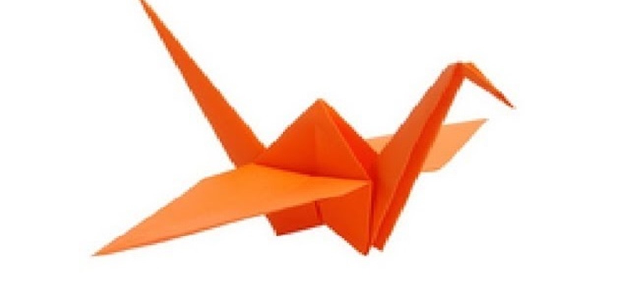 Create an Origami Bird That Flaps