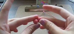 Craft a unique square knot friendship bracelet