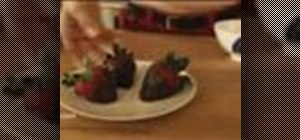Make chocolate dipped strawberries like a pro