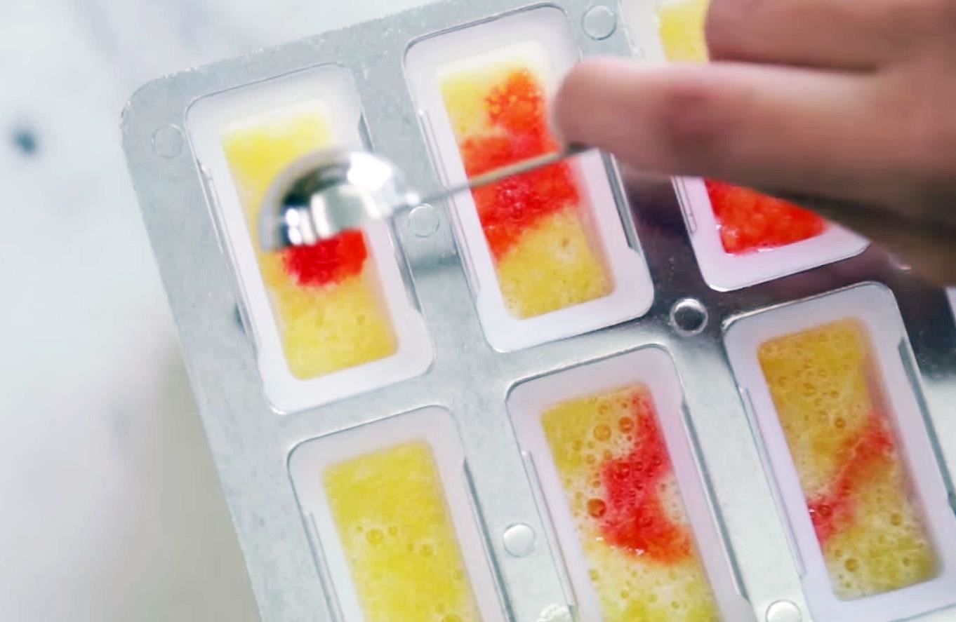 How to Make Tequila Sunrise Popsicles