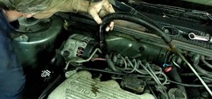 Replace the power steering pressure line on a 1997 Chevy Lumina