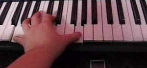 Play "When you Look Me in the Eyes" on piano