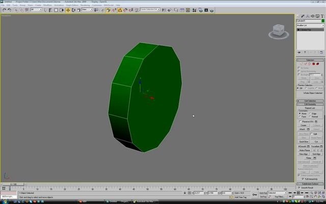 Use the Symmetry Modifier tool in 3ds Max 2010