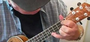 Play the first section of "Crazy G" on the ukulele