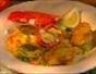 Make lobster and chicken paella