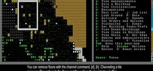Set up fortress defense, deal with traders and migrants in Dwarf Fortress