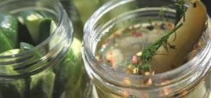 Make Homemade Dill Pickles with Cucumbers, Vinegar, & Spices