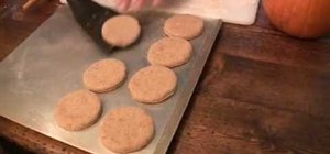 Make dog biscuits