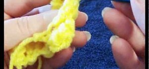 Crochet the popcorn stitch