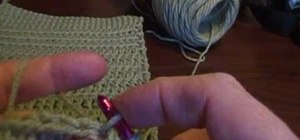 Crochet an alt turning chain for half double crochet