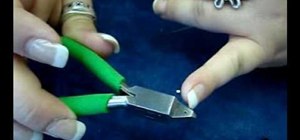 Use different crimping tools and crimp beads
