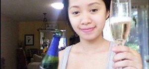 Care for skin with champagne (Michelle Phan's DIY tip)