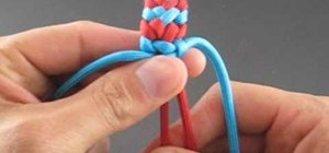Tie a snake belly bar knot