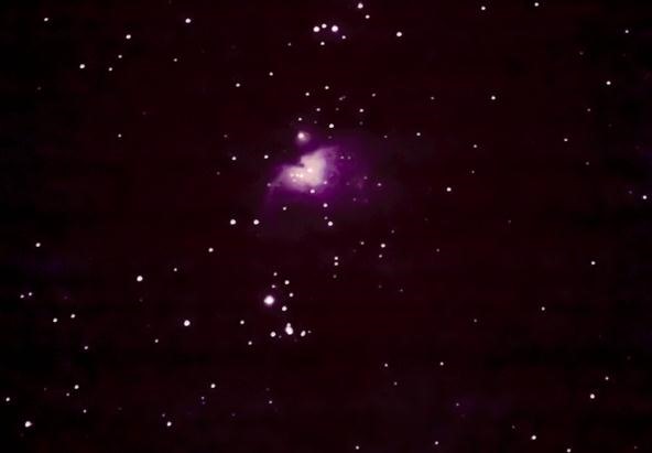 Two Bright Nebulae in Orion's Sword
