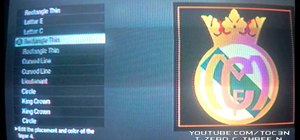 Make a Real Madrid Football playercard emblem in Call of Duty: Black Ops