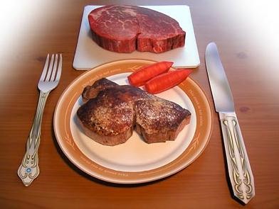 Papercraft Steak