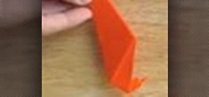Fold an origami bird