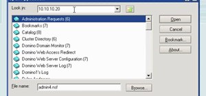 Connect to a Lotus Domino Server from Lotus Notes