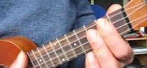 Play "Button Up Your Overcoat" on the ukulele