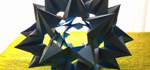 Fold an origami 3D omega star