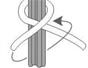 Tie the constrictor knot for boating
