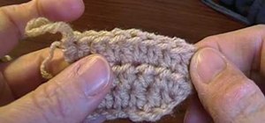 Increase and decrease half double crochet