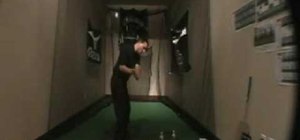 Cure the slice in golf with the bottle drill