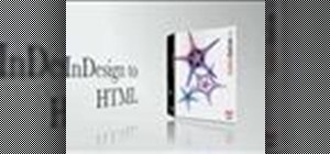 Export HTML from InDesign via GoLive