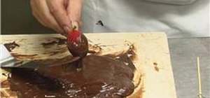 Make perfect chocolate dipped strawberries