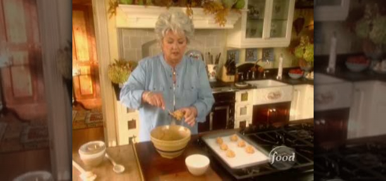 How to Make magical peanut butter cookies with Paula Deen ...