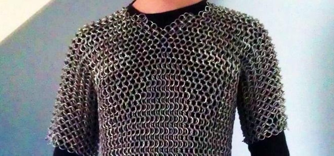 Make Chain Mail Armor from Start to Finish
