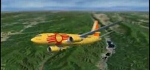 Fly around with Google Earth's flight simulator