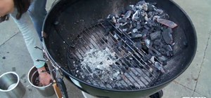 Turn your kettle grill into a food smoker