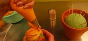 Make a cupcake bouquet