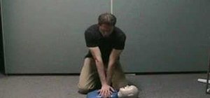 Perform first aid CPR on an adult