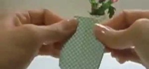 Origami a vase