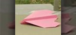 Make a butterfly paper airplane