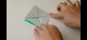 Origami a dragon head