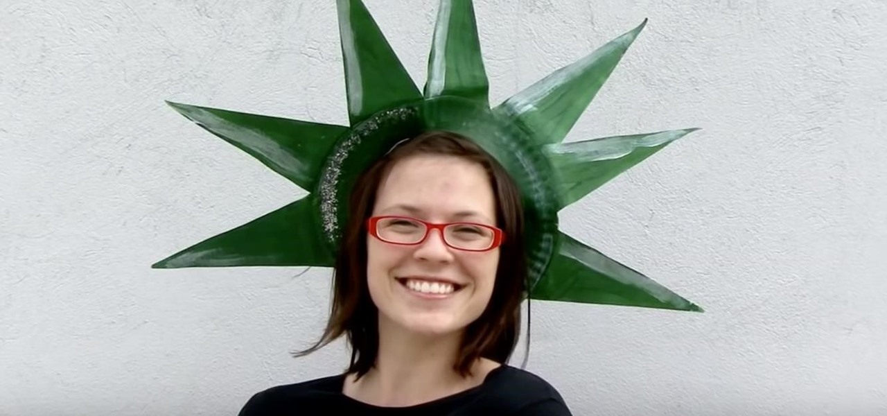 Make an Awesome DIY Statue of Liberty Crown for the 4th of July