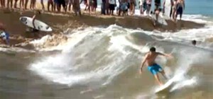 Hawaiian Surfer Dudes Make Their Own DIY Waves