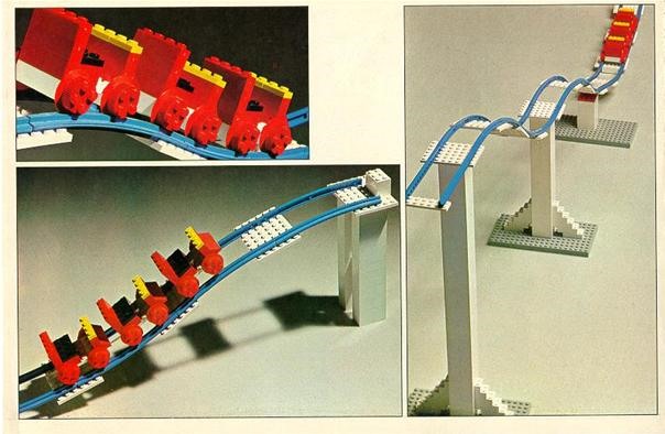 Working LEGO Roller Coaster by Matt