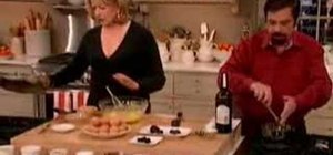 Make a truffle omelet with Martha Stewart