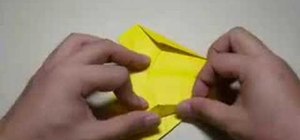 Origami a balloon fish