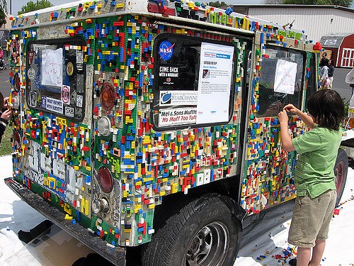The LEGO Party Jeep