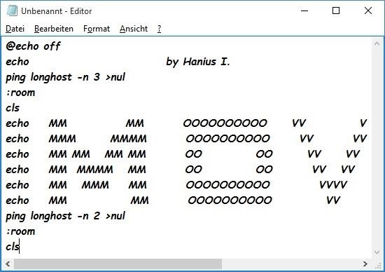 How to Make an ASCII Movie Only with Editor in Only 2 Steps