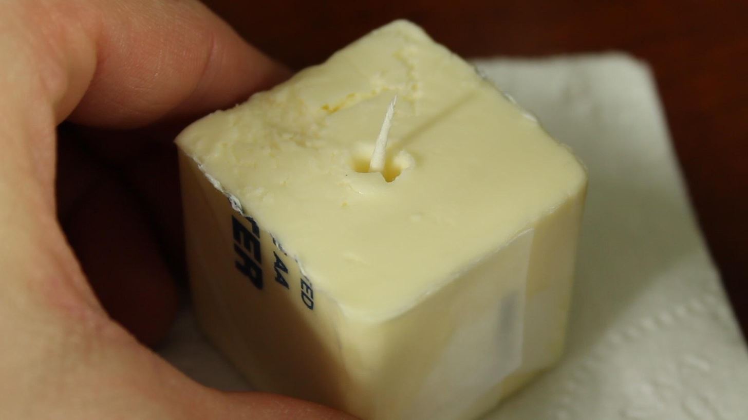 How to Make a MacGyver-Style, Emergency Butter Candle That Burns for Hours