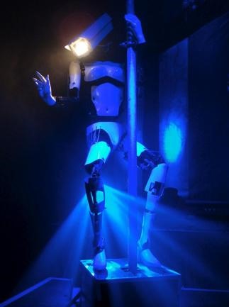 PAARRRTY! Robo-Drummers and Pole Dancing Stripper Bots