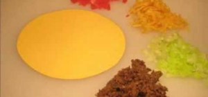 Create melt and pour taco-shaped soaps