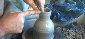 Make a bell out of clay